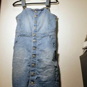 Jean Overall Dress